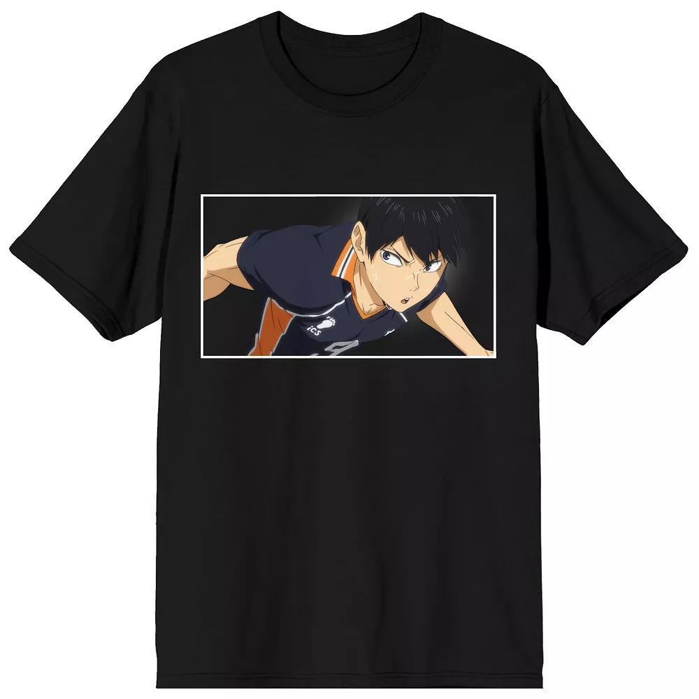 Men's Haikyu Season 4 Tobio Tee, Size: Small, Black Product Image