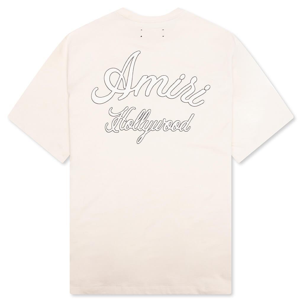 Amiri Hollywood Tee - Alabaster Male Product Image