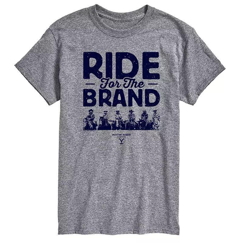 Big & Tall Yellowstone Ride For The Brand Graphic Tee, Mens Product Image