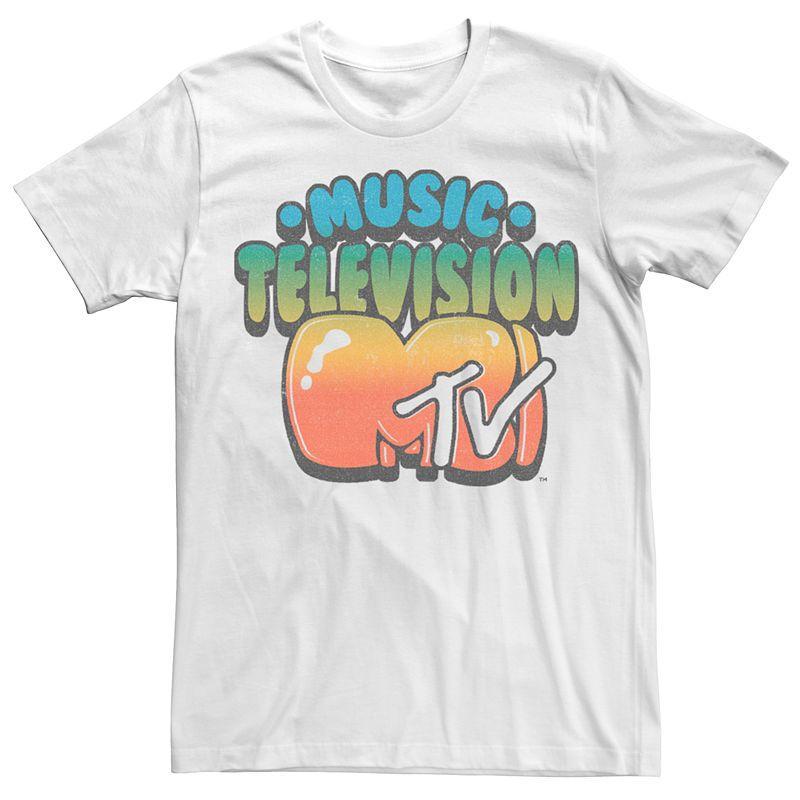 Mens MTV Gradient Bubble Logo Tee Product Image