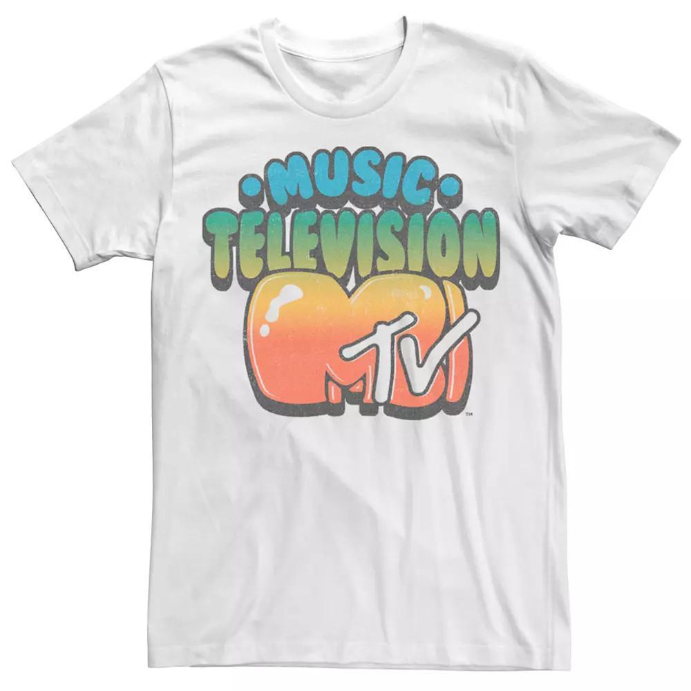 Mens MTV Gradient Bubble Logo Tee Product Image