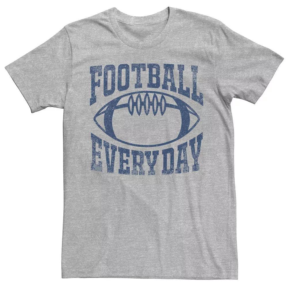 Men's Football Everyday Graphic Tee, Size: 3XL, Athletic Grey Product Image
