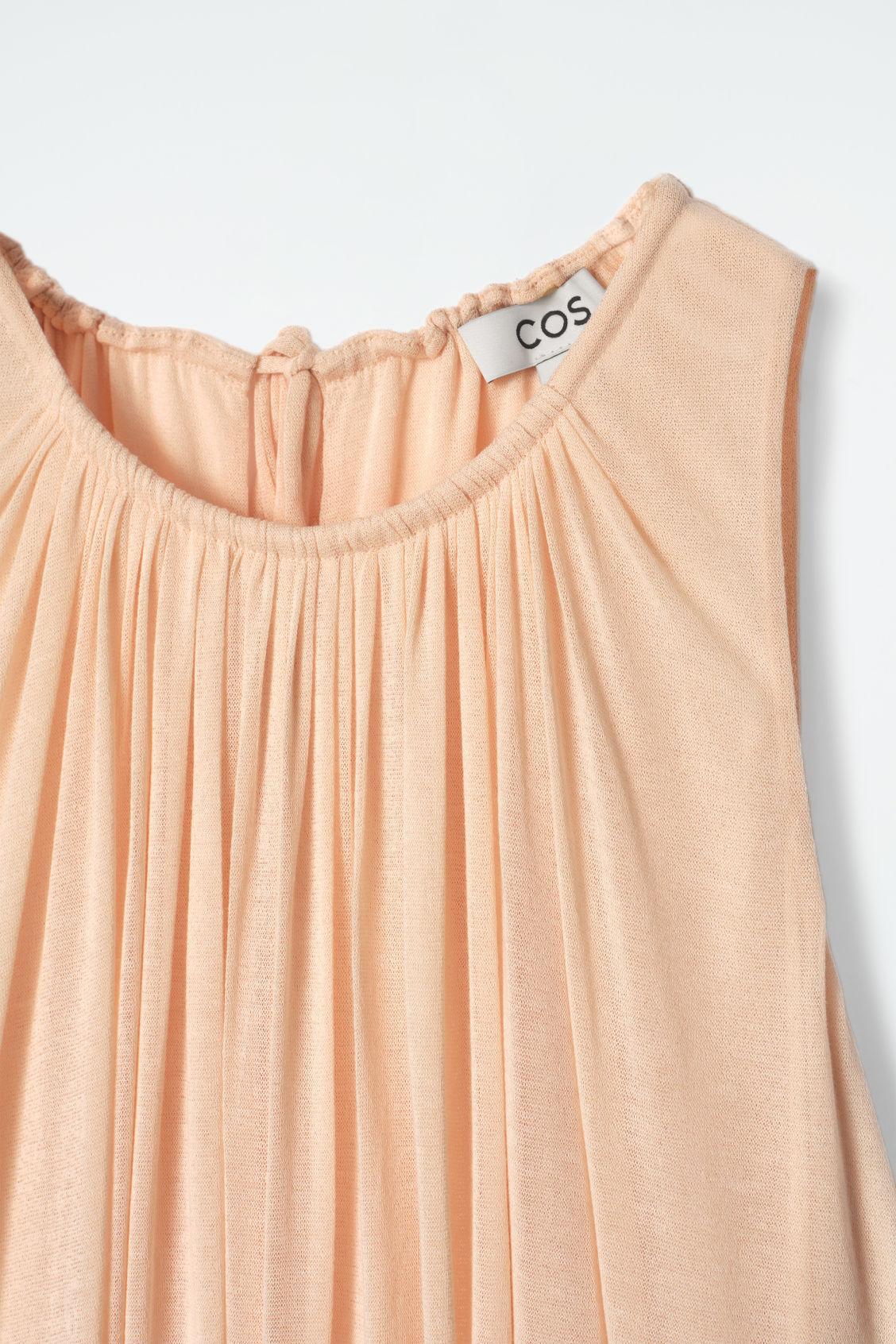 GATHERED HALTERNECK MAXI DRESS Product Image