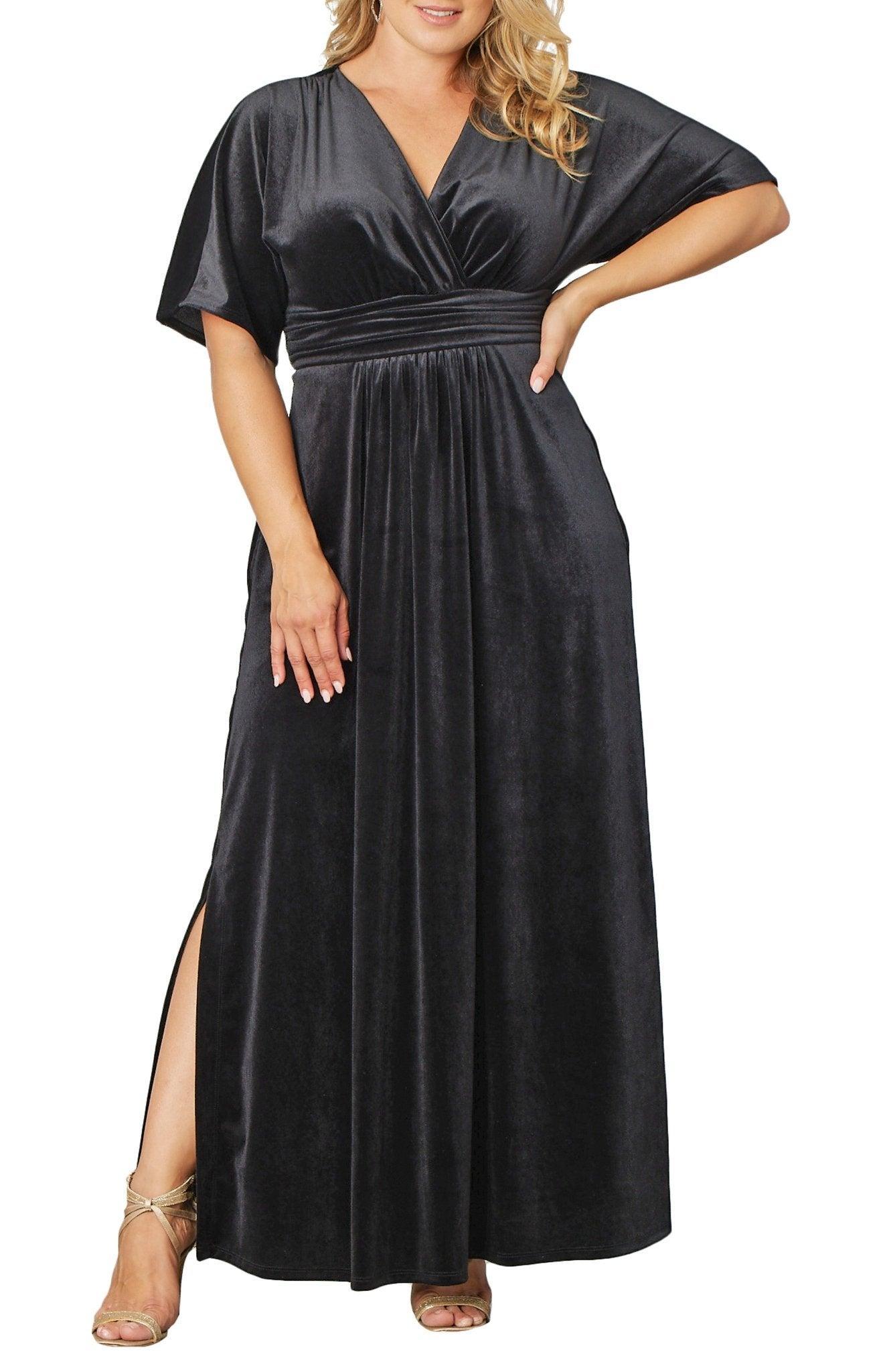 Verona Velvet Evening Gown - Plus Product Image