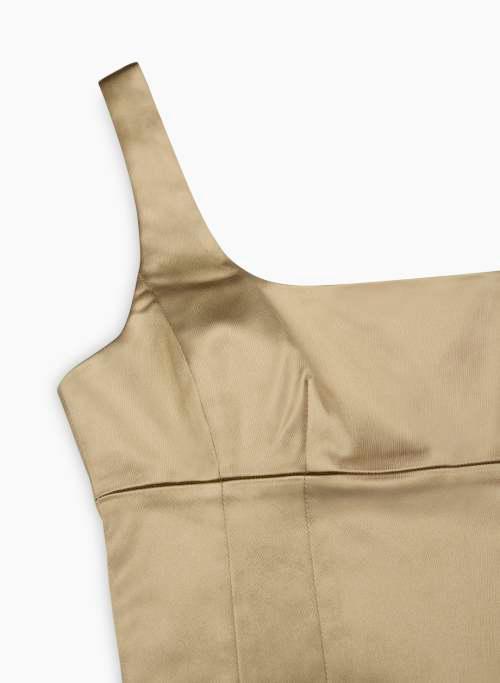 shine satin bustier Product Image