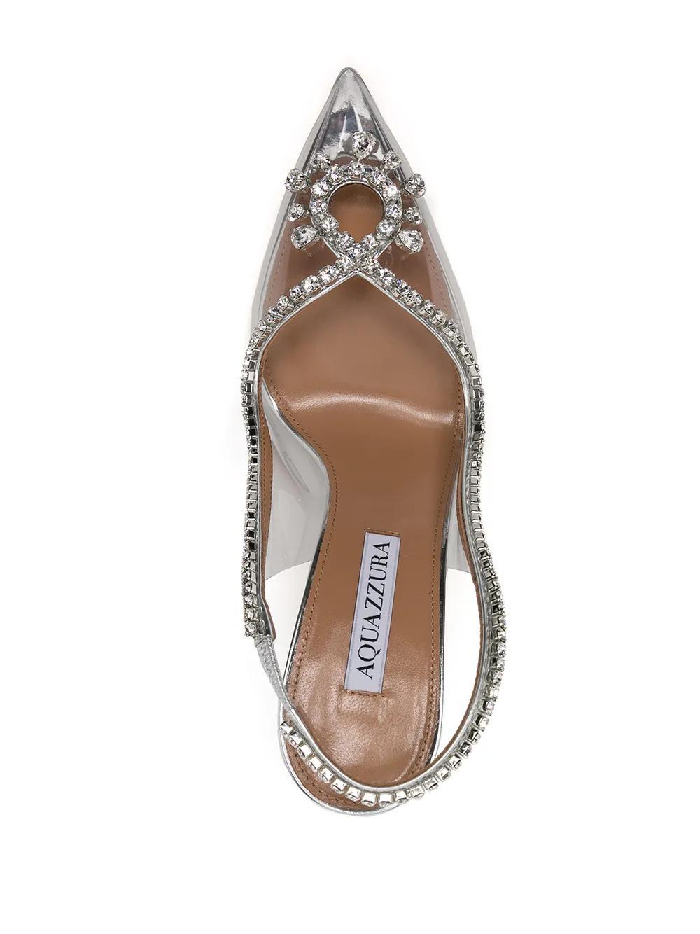 Seduction Crystal 105mm pumps Product Image