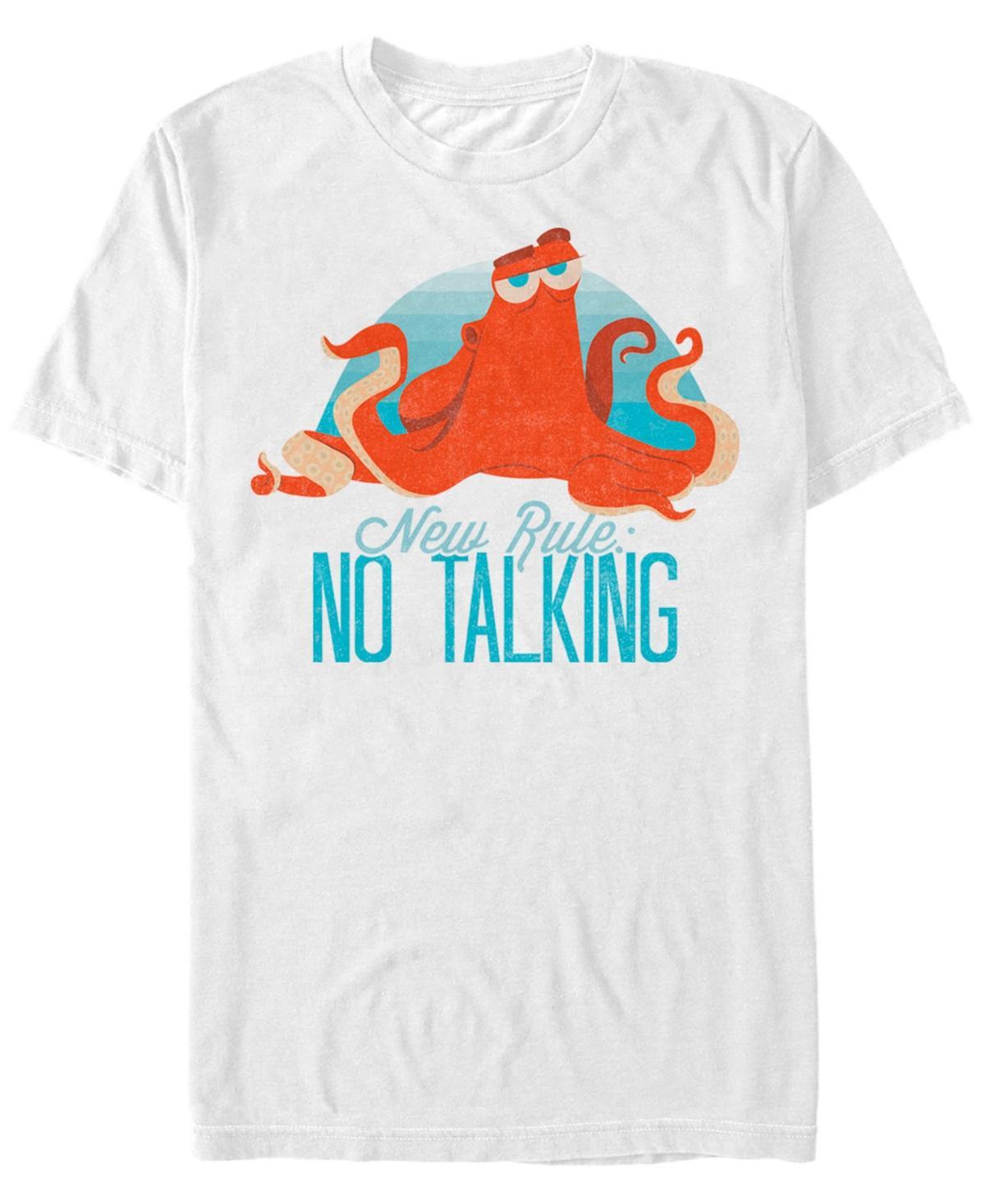 Men's Disney Pixar Finding Dory Hank No Talking Tee, Size: Large, White Product Image