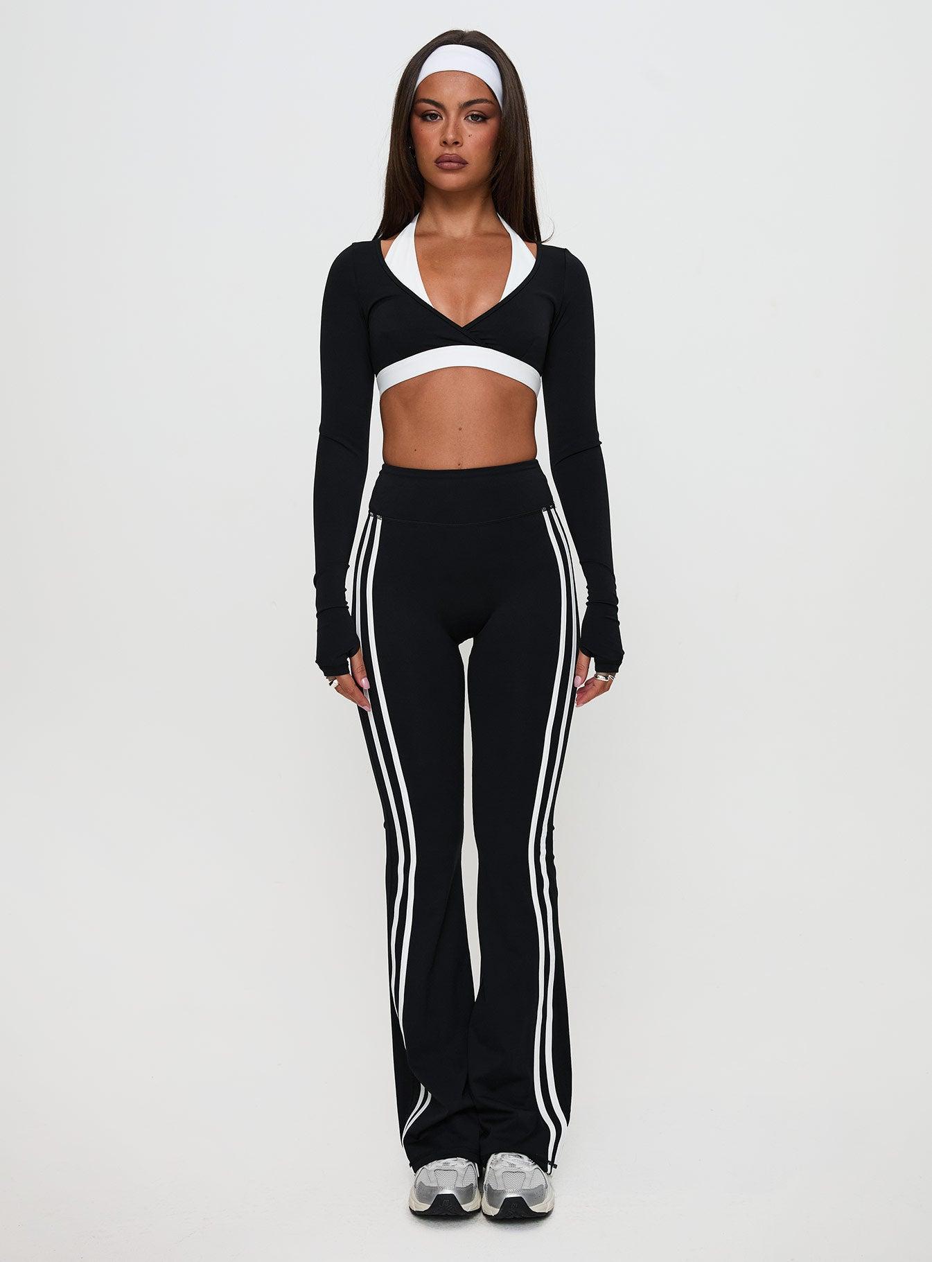 Fast Track Active Flare Pants Black Product Image