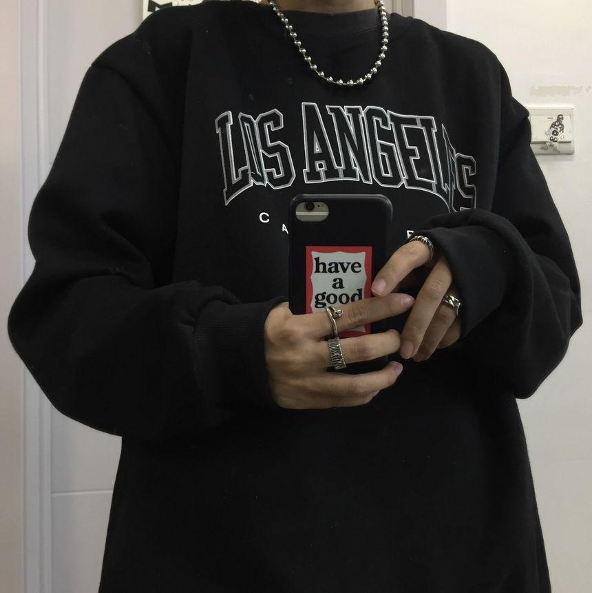 Lettering  Sweatshirt Product Image