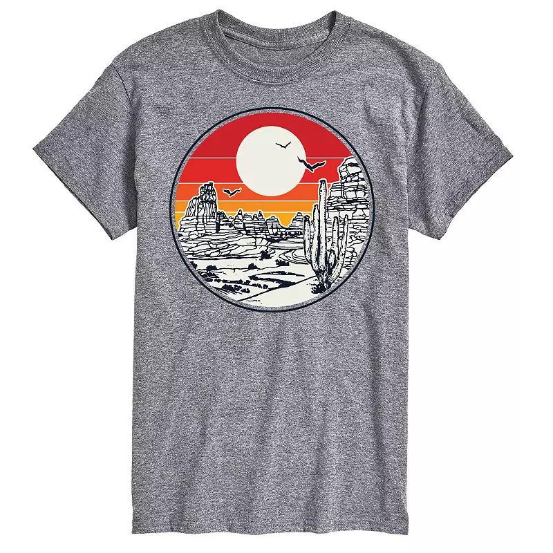 Big & Tall Desert Canyon Tee, Men's, Size: XXL Tall, Gray Product Image