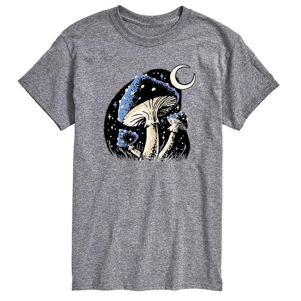Men's Starry Mushroom Tee, Size: Large, Gray Product Image