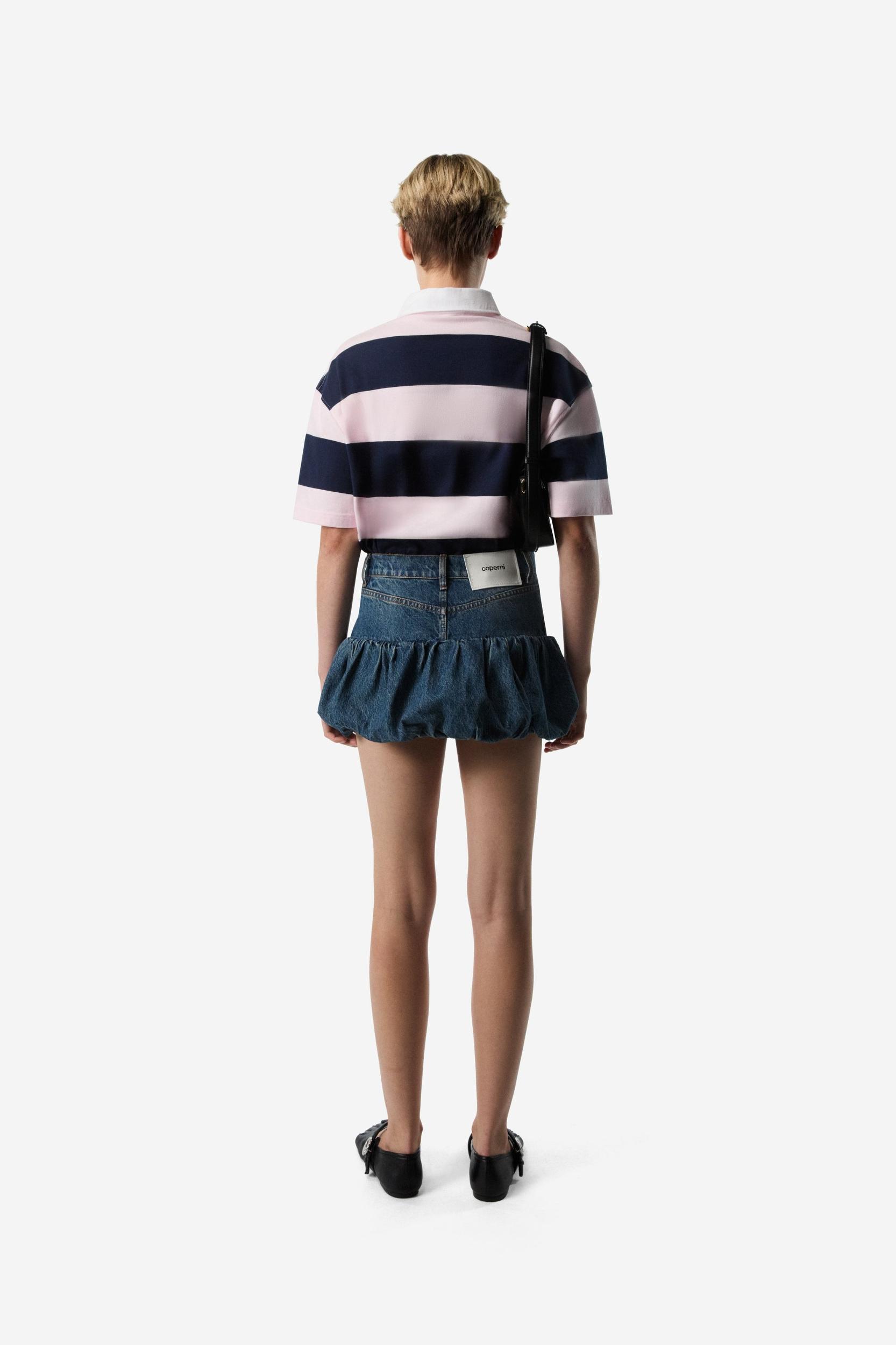 Striped Polo Top Product Image