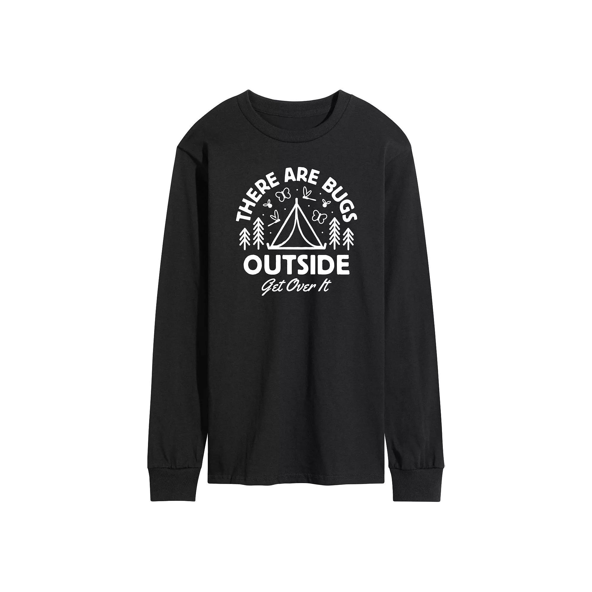 Mens SpongeBob SquarePants 100 Days Later Long Sleeve Graphic Tee Product Image