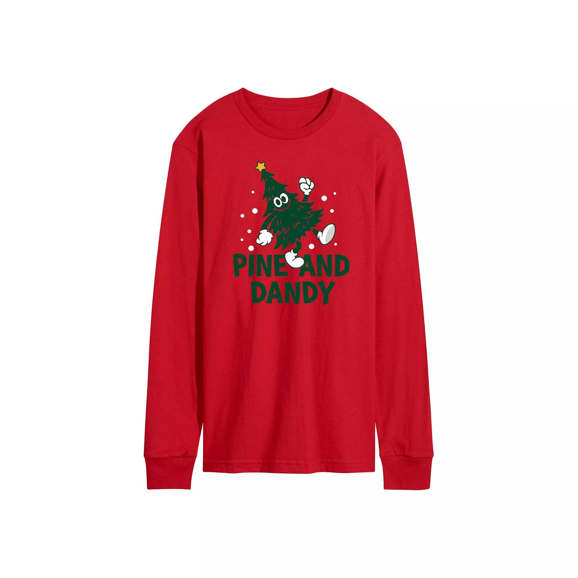 Mens Pine and Dandy Long Sleeve Tee Product Image
