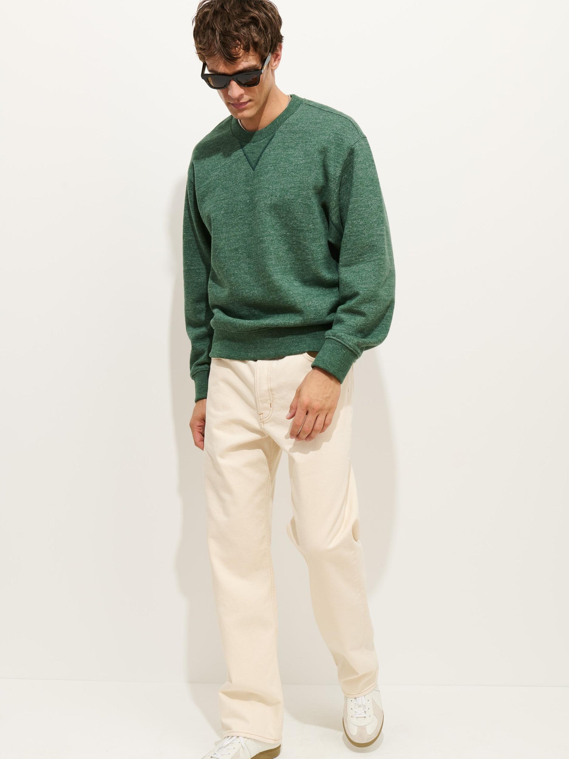 Marlon Sweatshirt In Heather Fleece Product Image