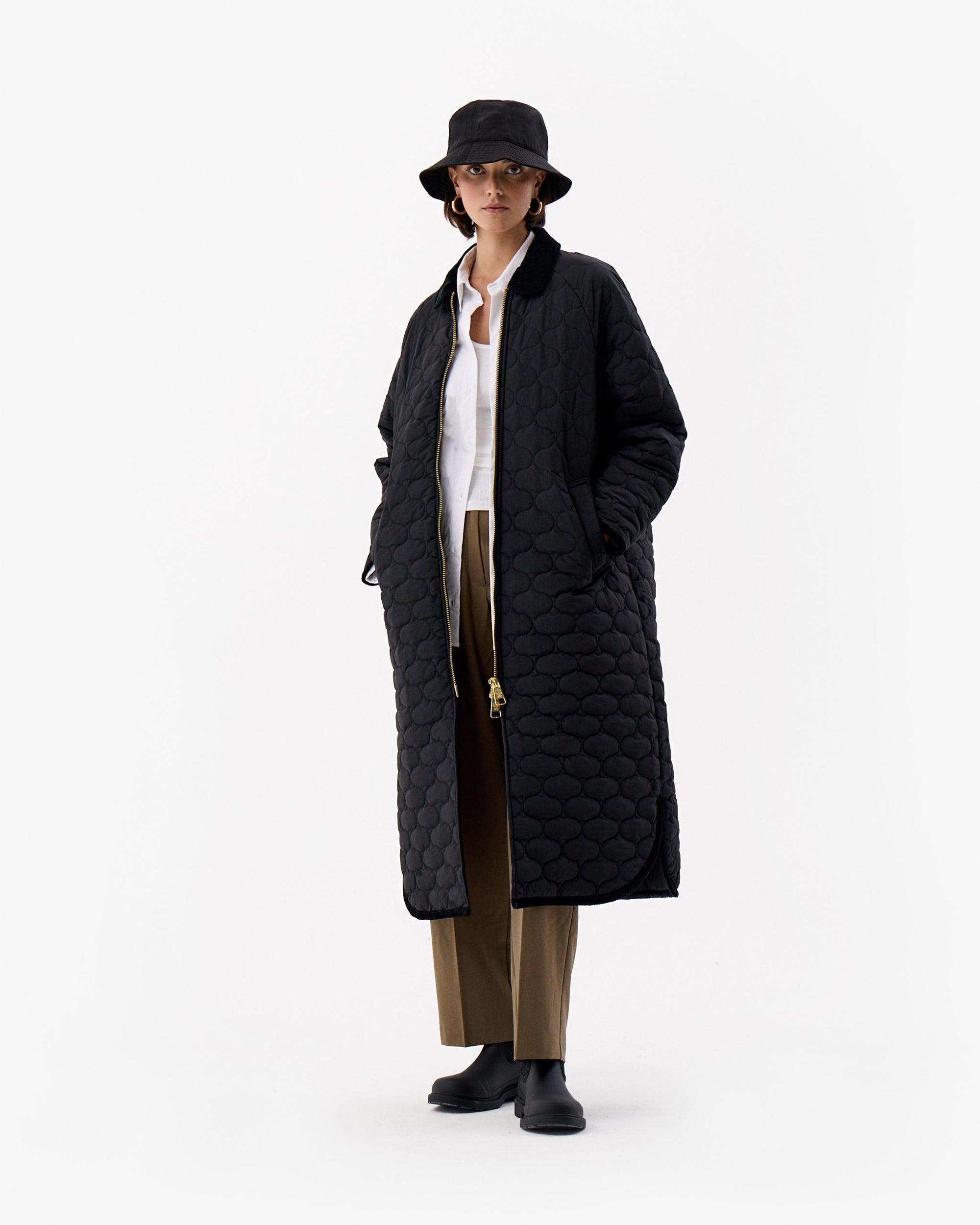 Fionn Long Quilted Coat Female Product Image