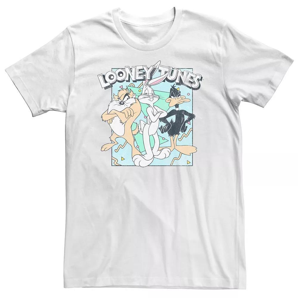 Big & Tall Looney Tunes Bugs Bunny and Friends Classic Portrait Tee, Men's, Size: 5XL, White Product Image