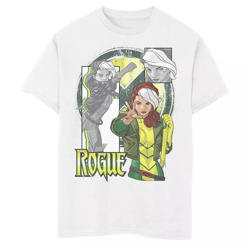 Boys 8-20 Marvel X-Men Rogue Collage Panel Logo Graphic Tee, Boy's, Size: Medium, White Product Image