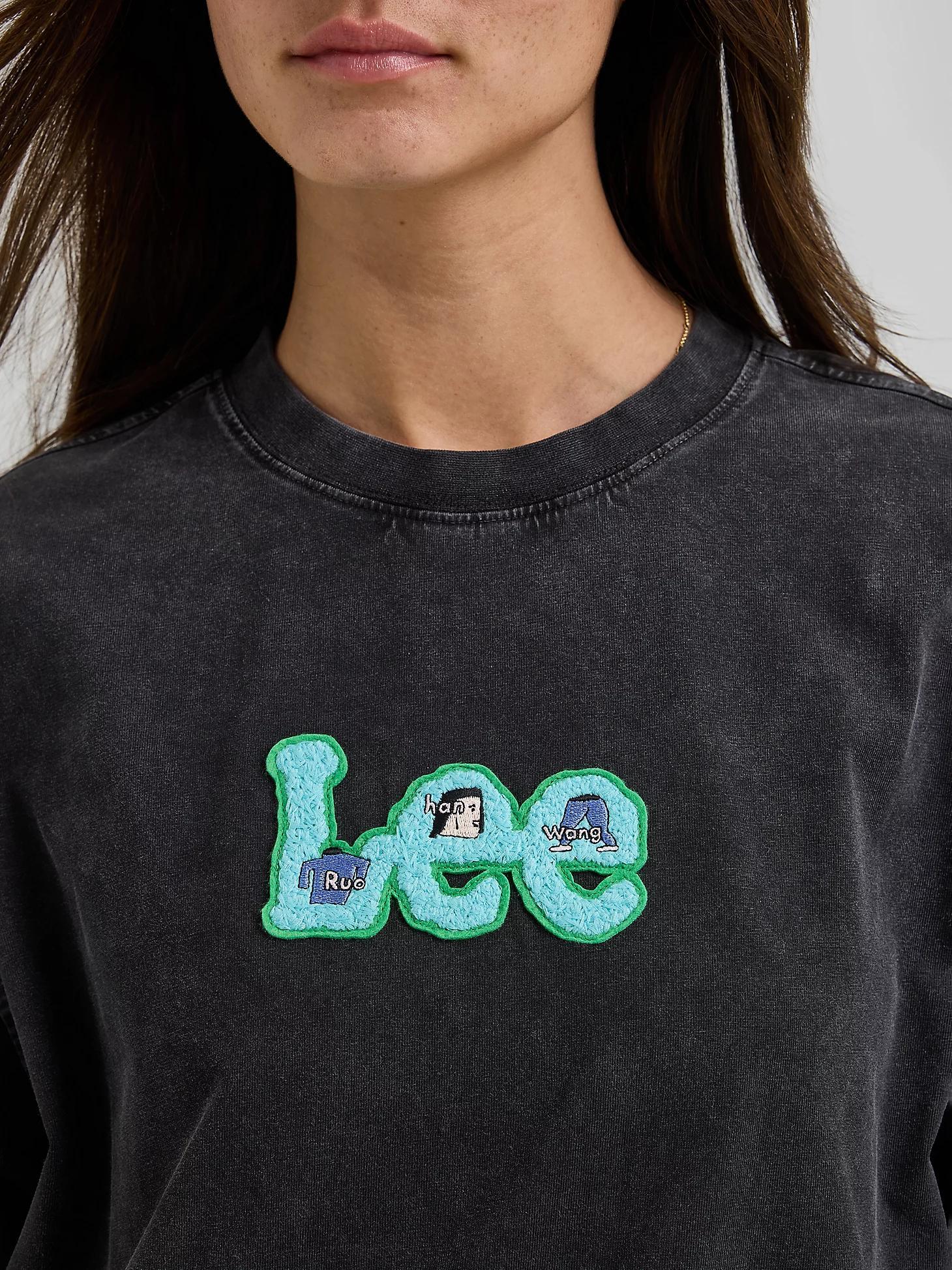 Women's Lee® x Ruohan Wang Logo Tee | Women's Tops & Tees | Lee® Product Image