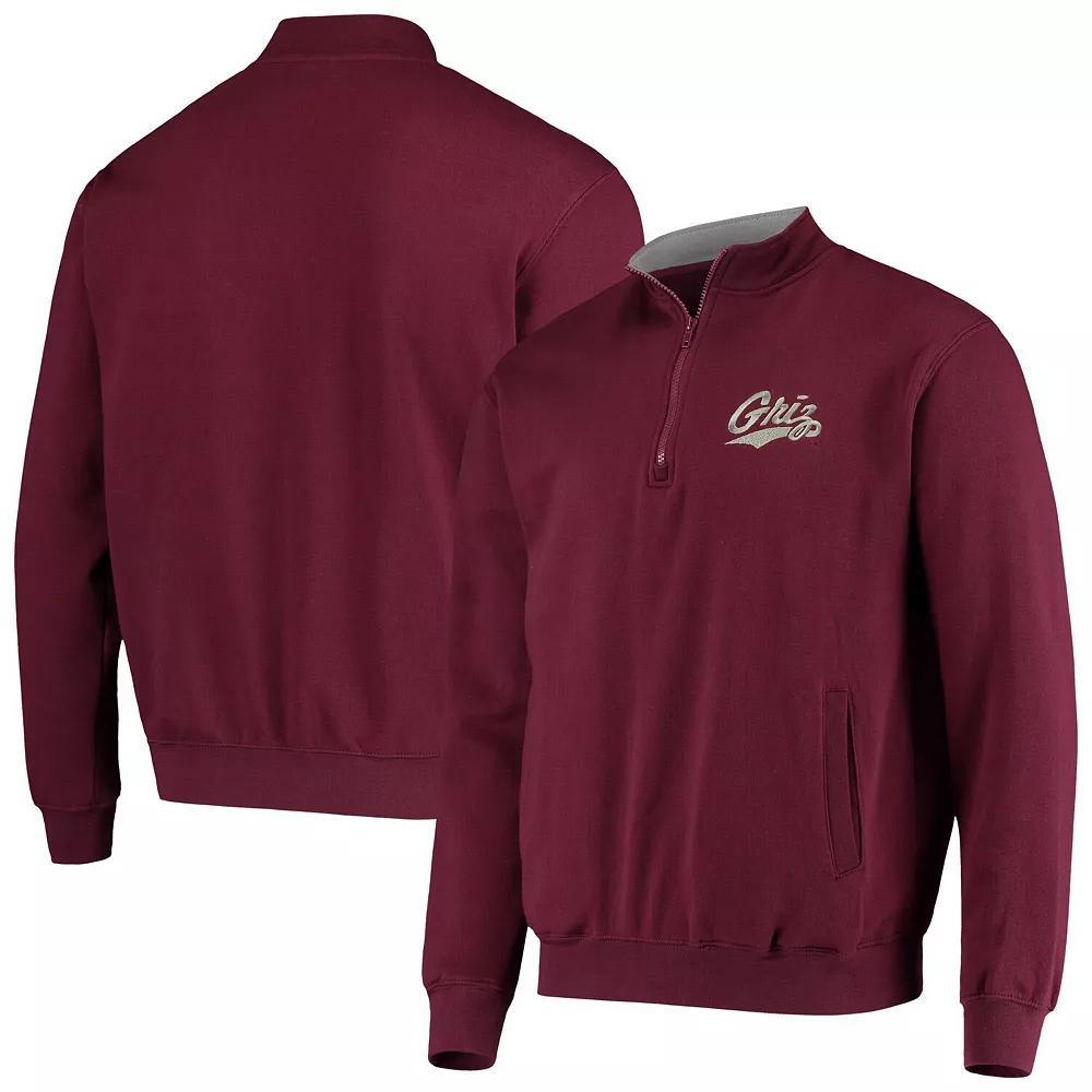 Men's Colosseum Maroon Montana Grizzlies Tortugas Logo Quarter-Zip Jacket, Size: Small, Mon Red Product Image