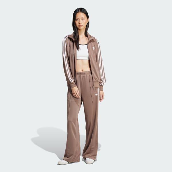 adidas Adicolor Classic Firebird Loose Track Pants Black 2XS Womens Product Image