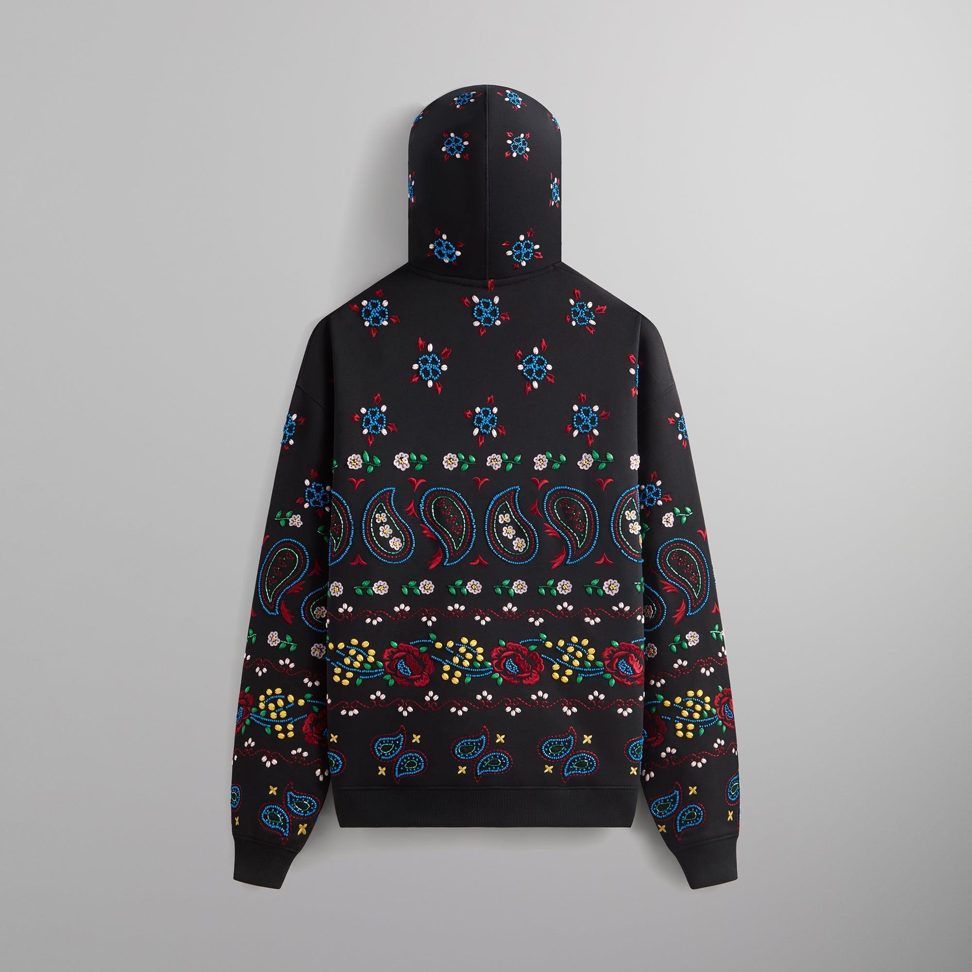 &Kin Paisley Floral Williams III Hoodie - Black Male Product Image