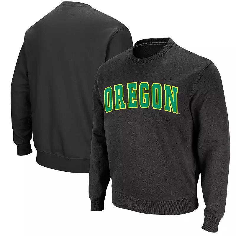 Mens Colosseum Oregon Ducks Arch & Logo Sweatshirt Product Image