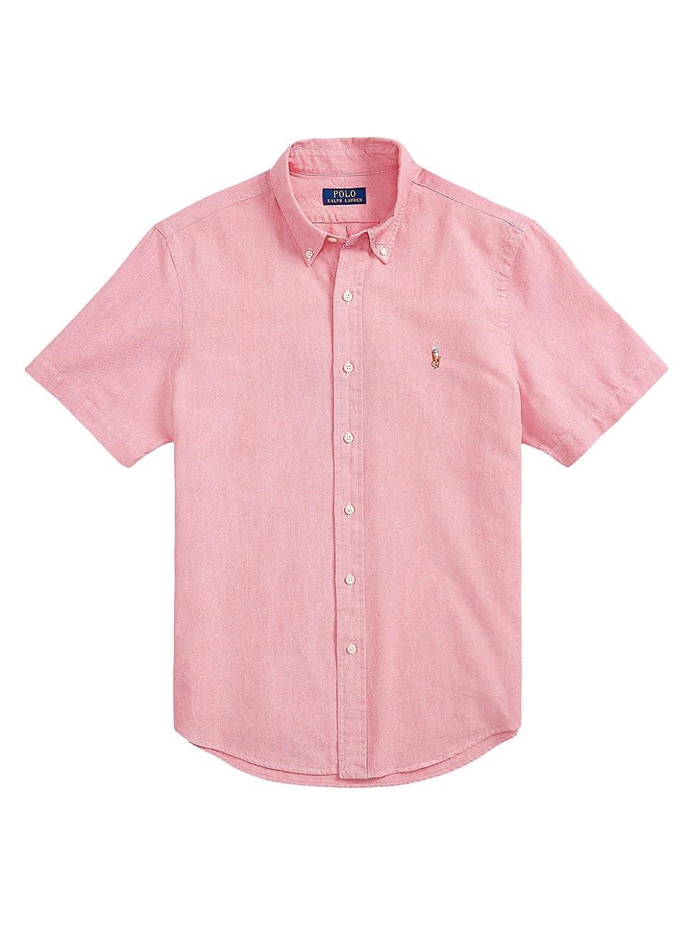 Mens Classic Oxford Short-Sleeve Sport Shirt Product Image