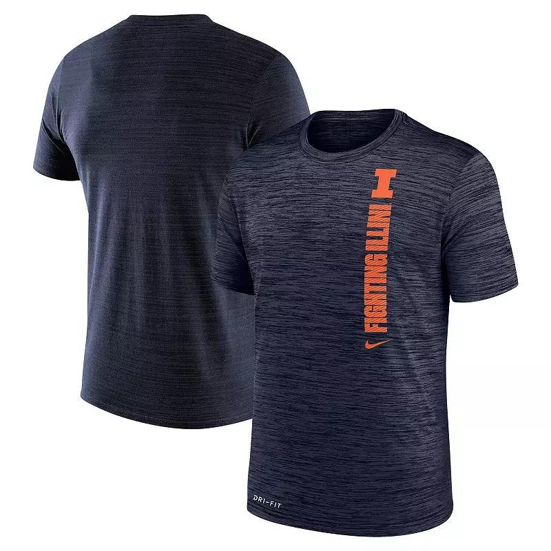 Mens Nike Illinois Fighting Illini 2024Sideline Velocity Legend Performance T-Shirt Blue Product Image