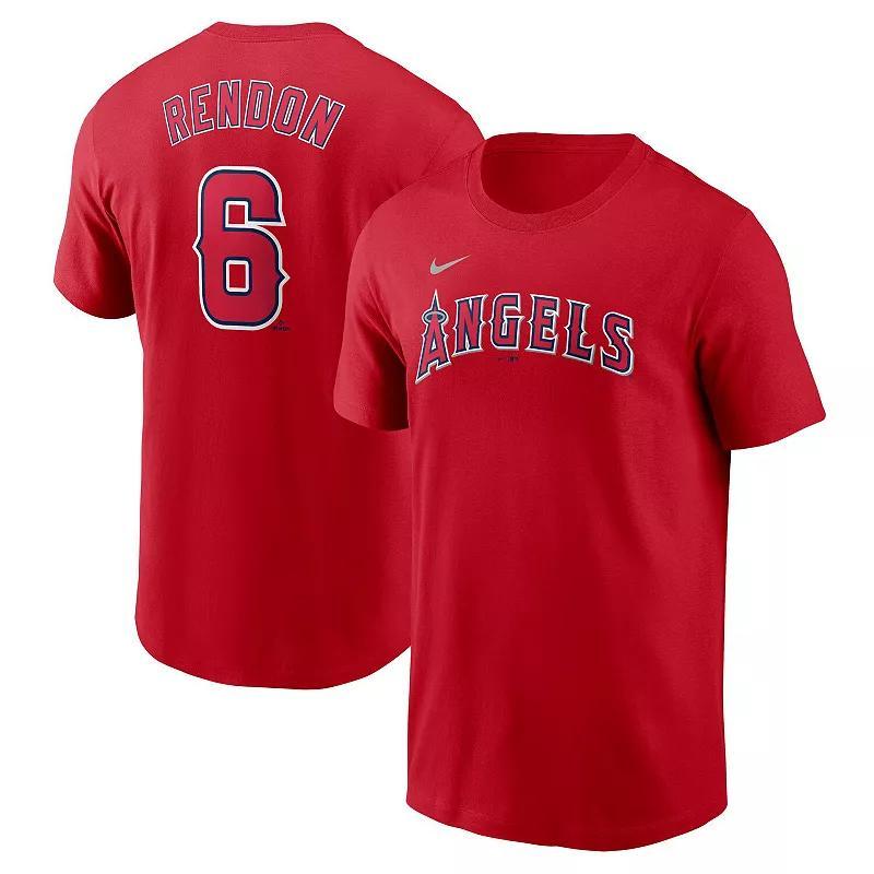 Men's Nike Christian Yelich Navy Milwaukee Brewers Fuse Name & Number T-Shirt, Size: Large, Blue Product Image