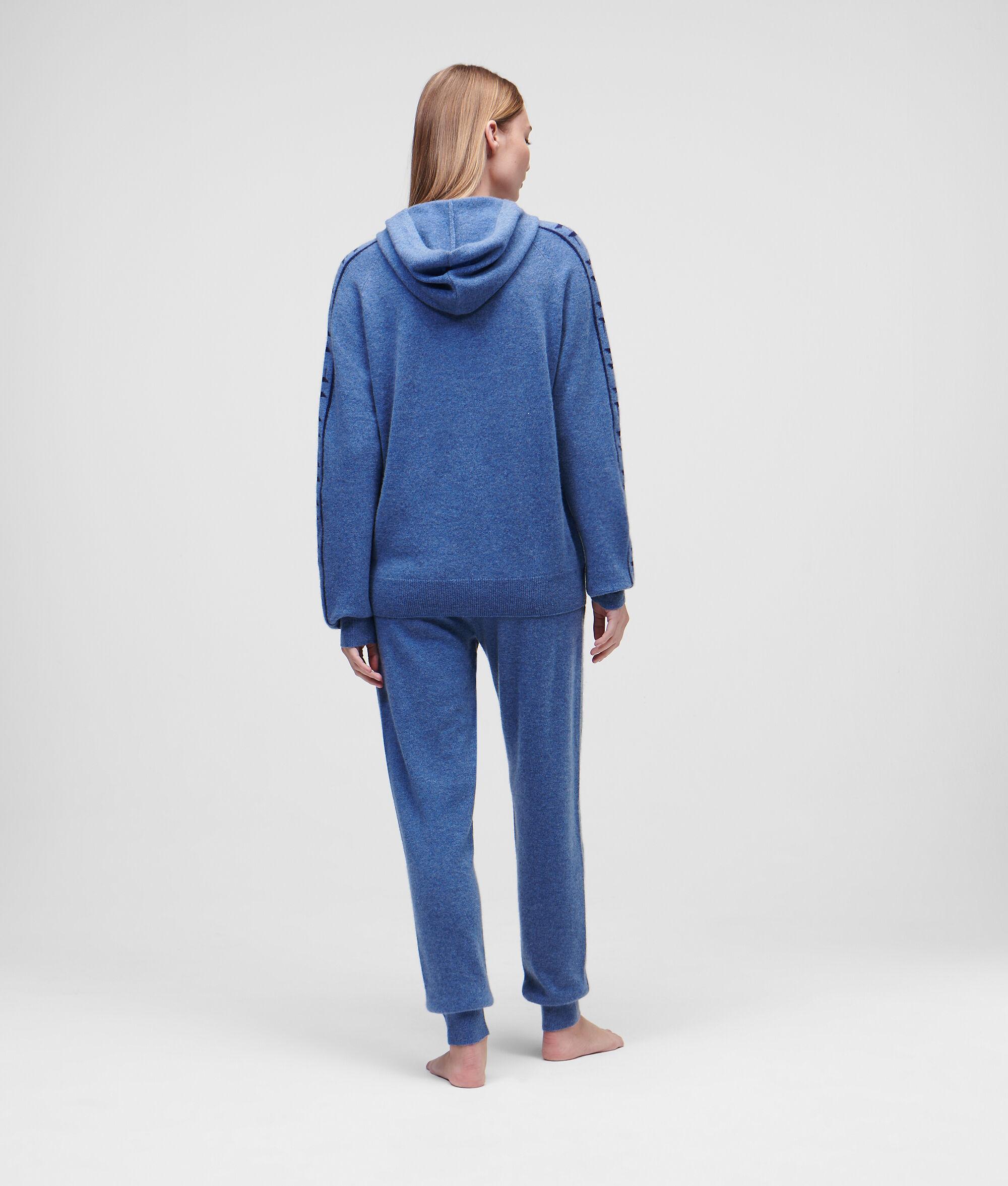 MONOGRAM CASHEMERE HOODIE Product Image