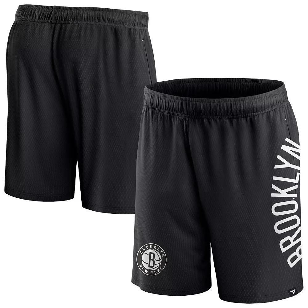 Men's Fanatics Branded Red Houston Rockets Post Up Mesh Shorts, Size: Large Product Image