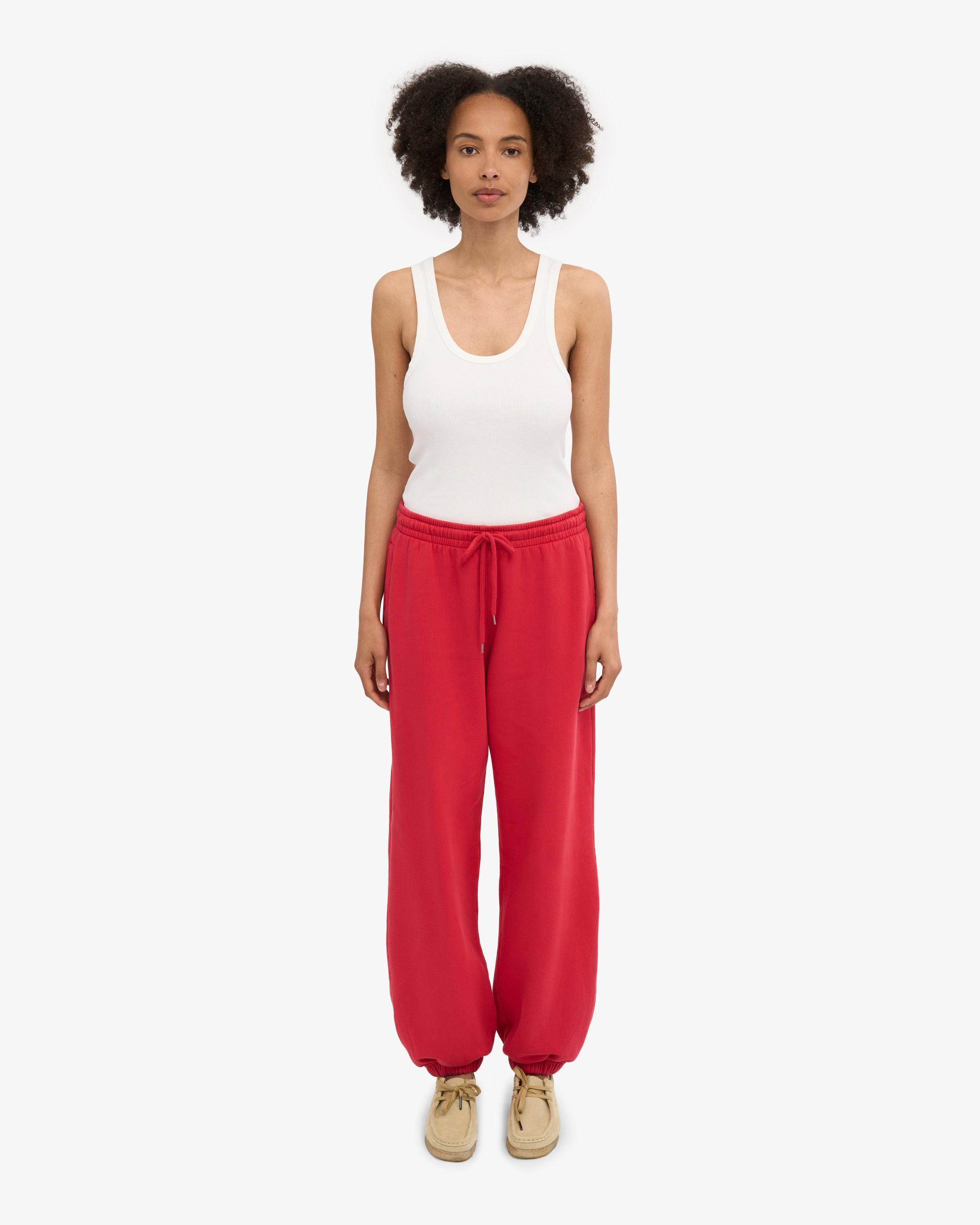 Organic Relaxed Sweatpants - Emerald Green Product Image