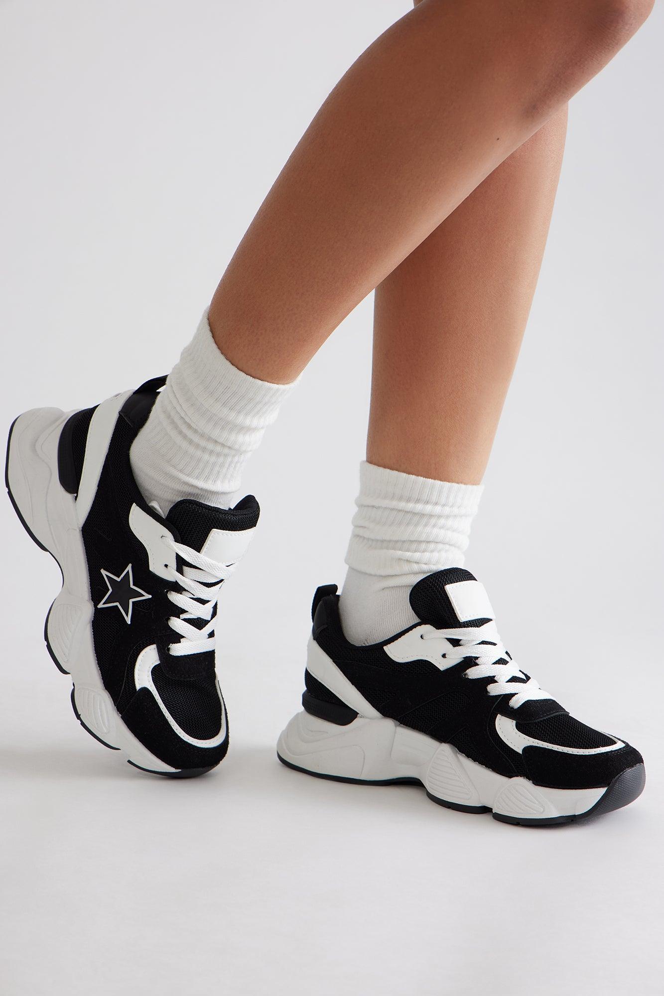 Pike Platform Sneakers - Black Product Image