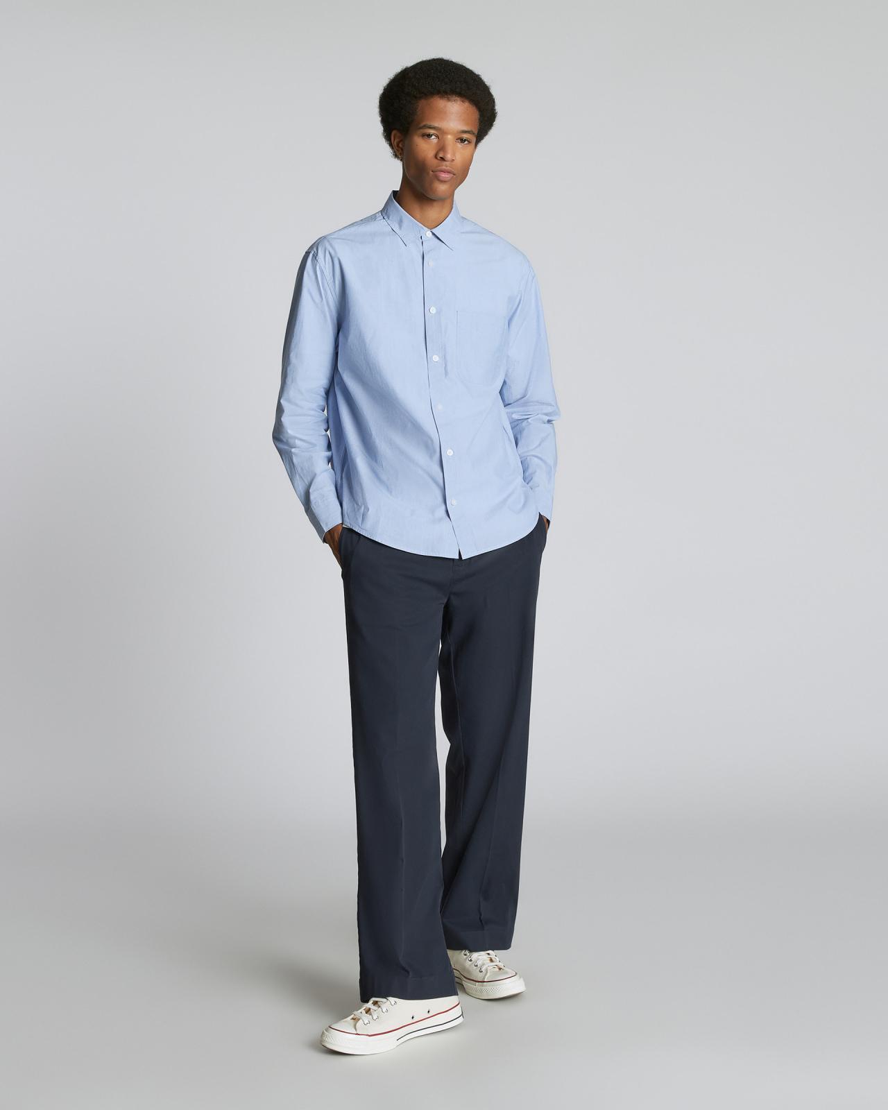 The Relaxed Poplin Shirt Product Image