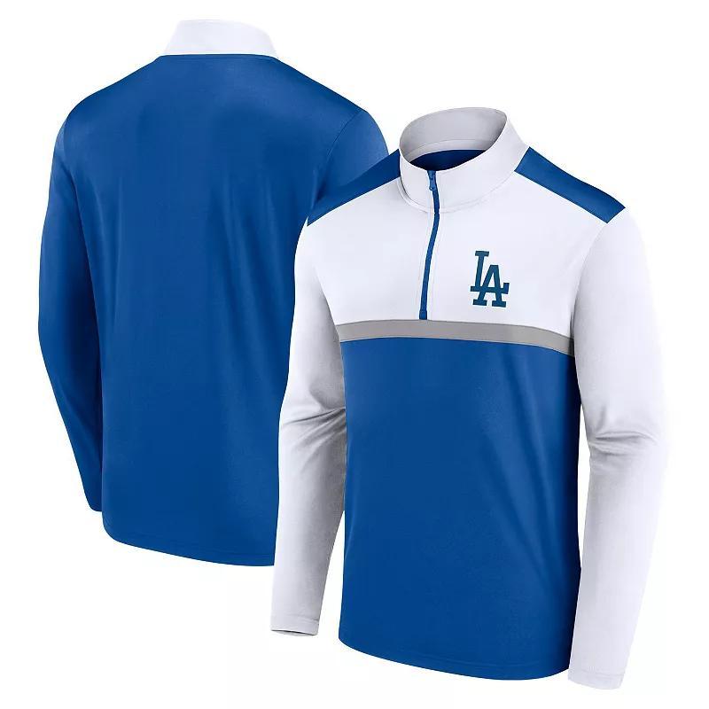 Mens Fanatics Royal Los Angeles Dodgers Unstoppable Quarter-Zip Top Product Image