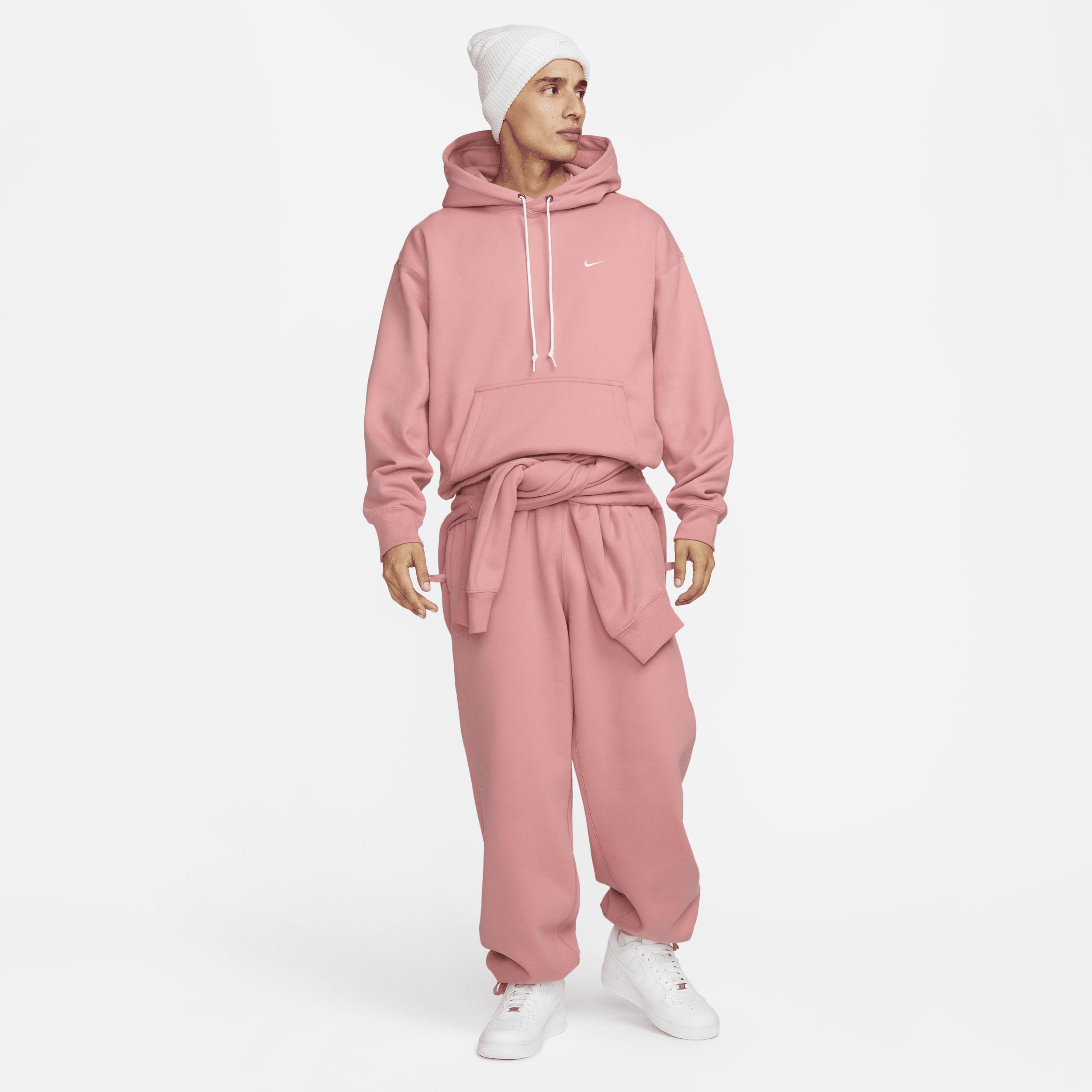 Nike Men's Solo Swoosh Fleece Pullover Hoodie Product Image
