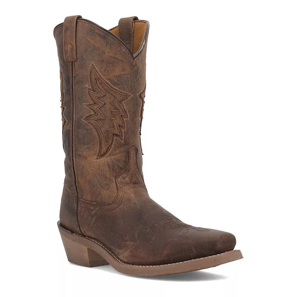 Laredo Nico Men's Leather Cowboy Boots, Size: 10.5, Brown Product Image