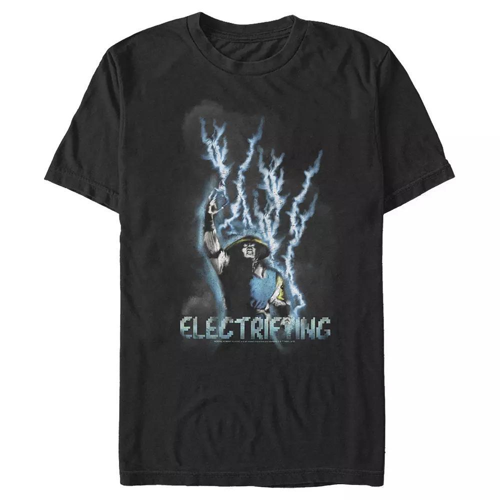 Men's Mortal Kombat Electrifying Graphic Tee, Size: Medium, Black Product Image