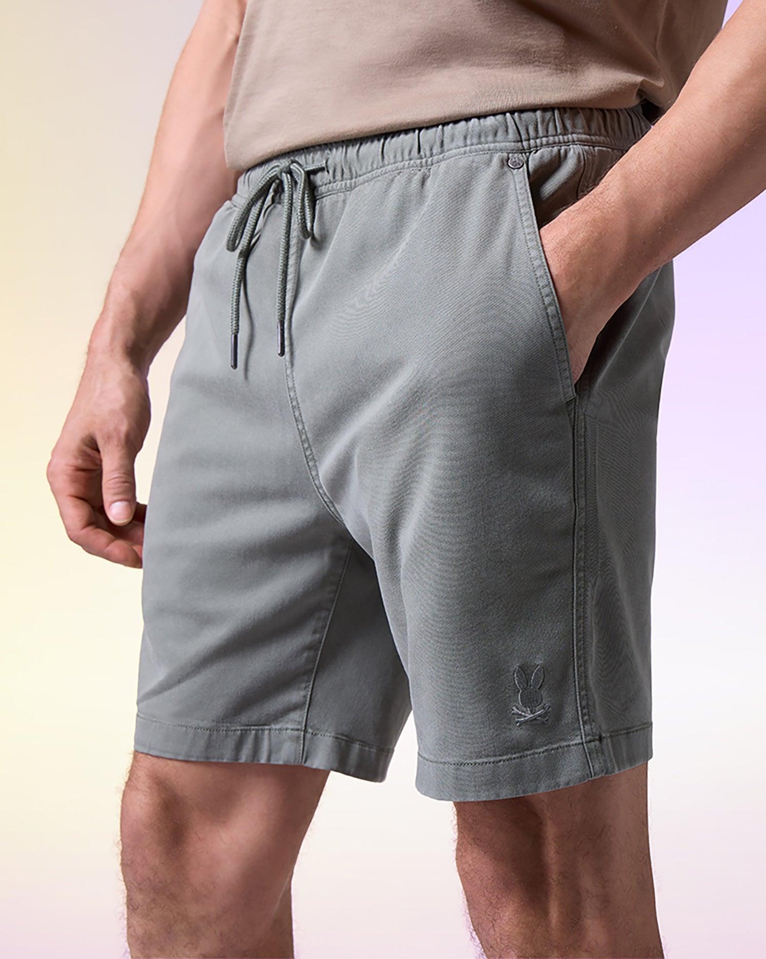 MENS WILLIS STRETCH TENCEL SHORT - B6R239Y1WB Male Product Image