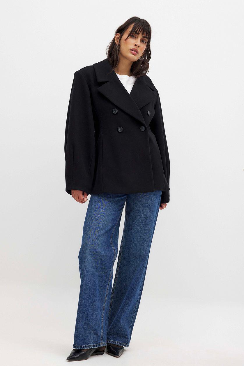 Double Buttoned Short Coat Product Image