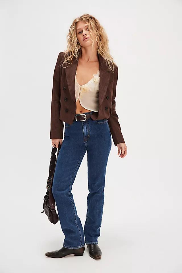 FRAME The Ruler High-Rise Straight Jeans Product Image