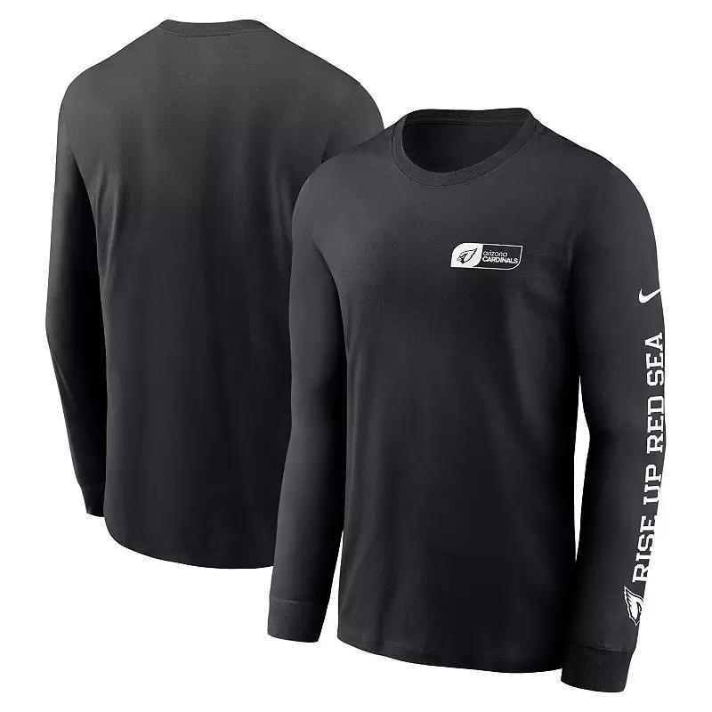 Men's Nike Royal Los Angeles Rams All Out Long Sleeve T-Shirt, Size: Small, Blue Product Image