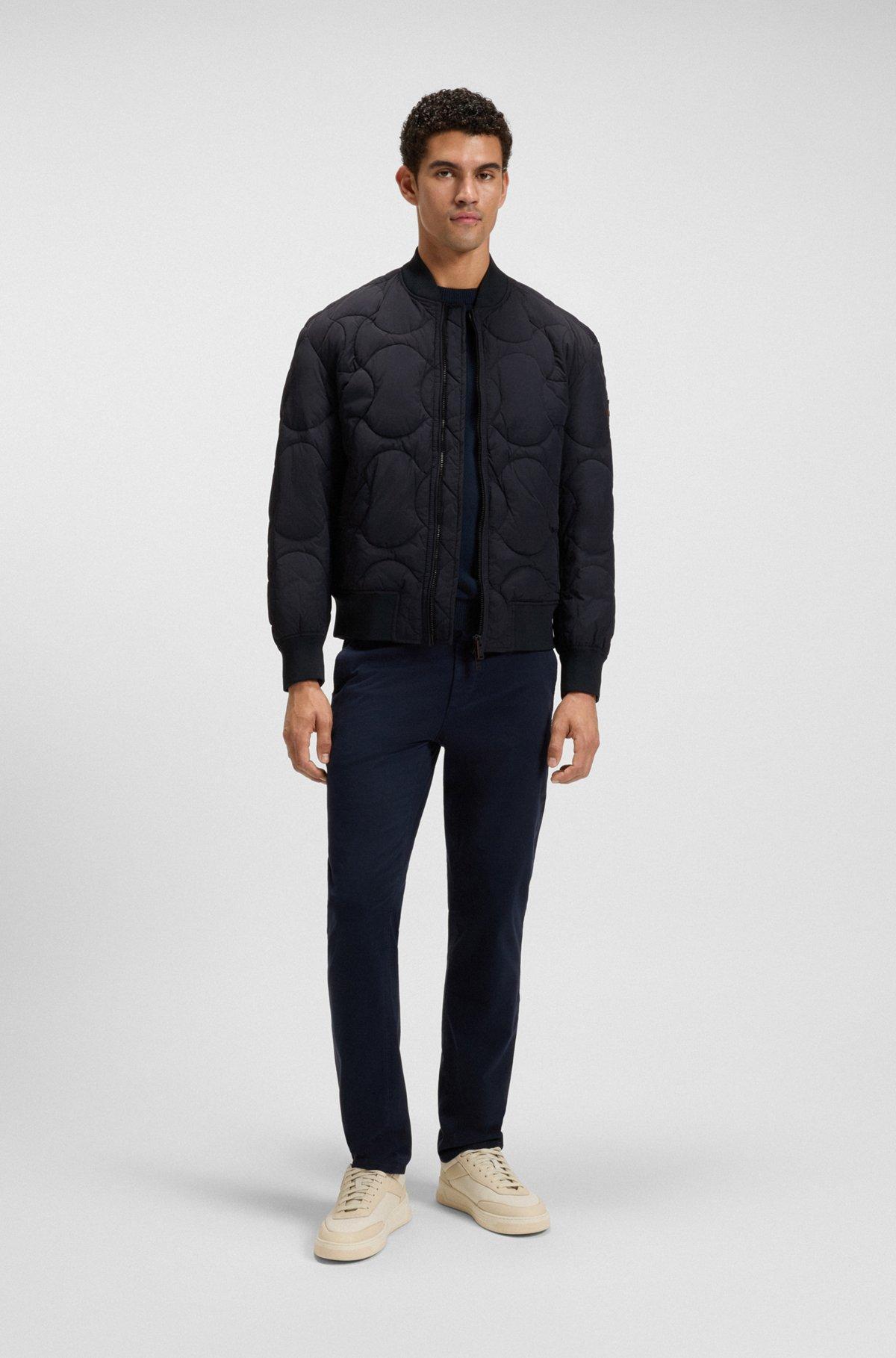 Water-repellent jacket with onion quilting Product Image