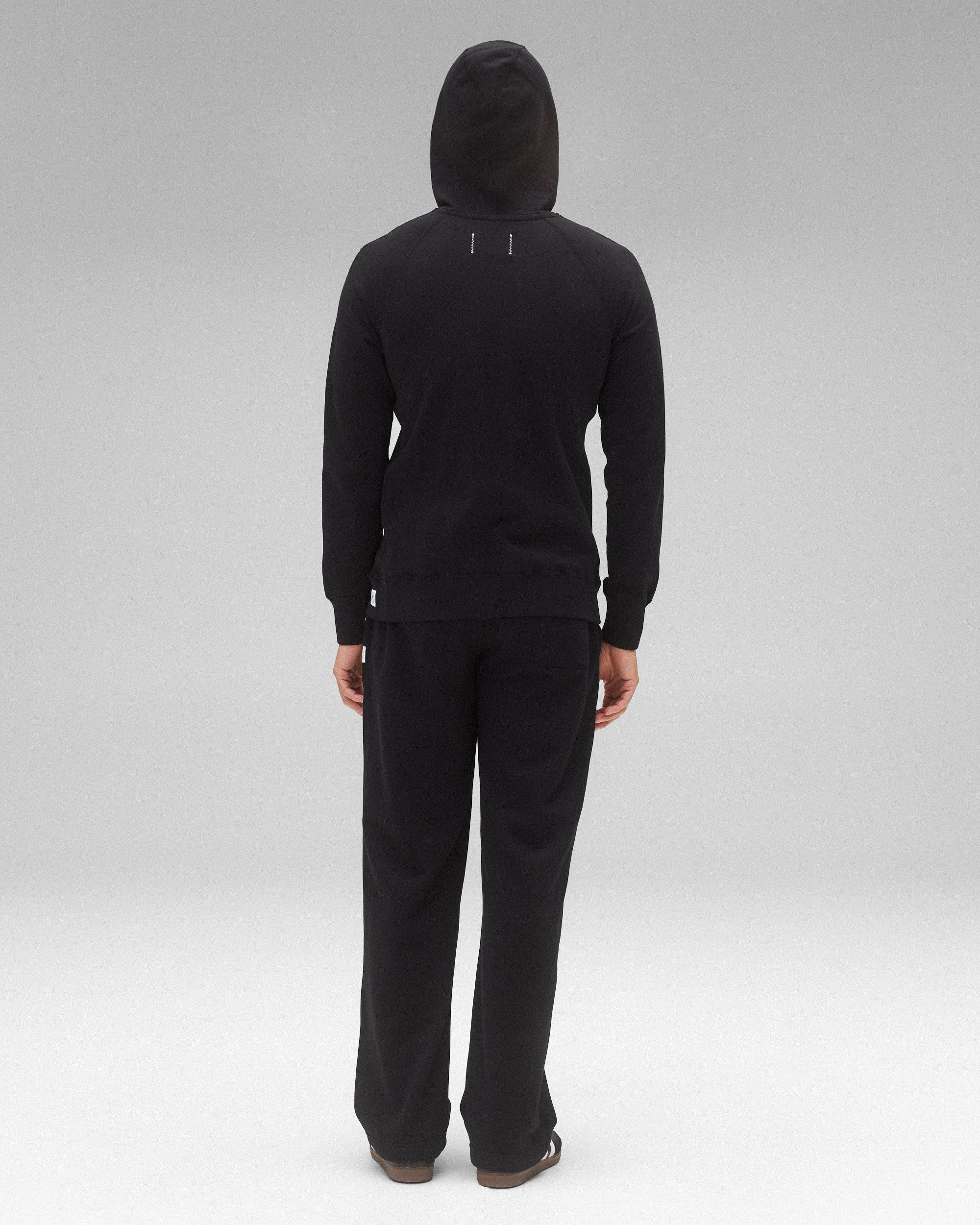 Lightweight Terry Slim Hoodie Male Product Image