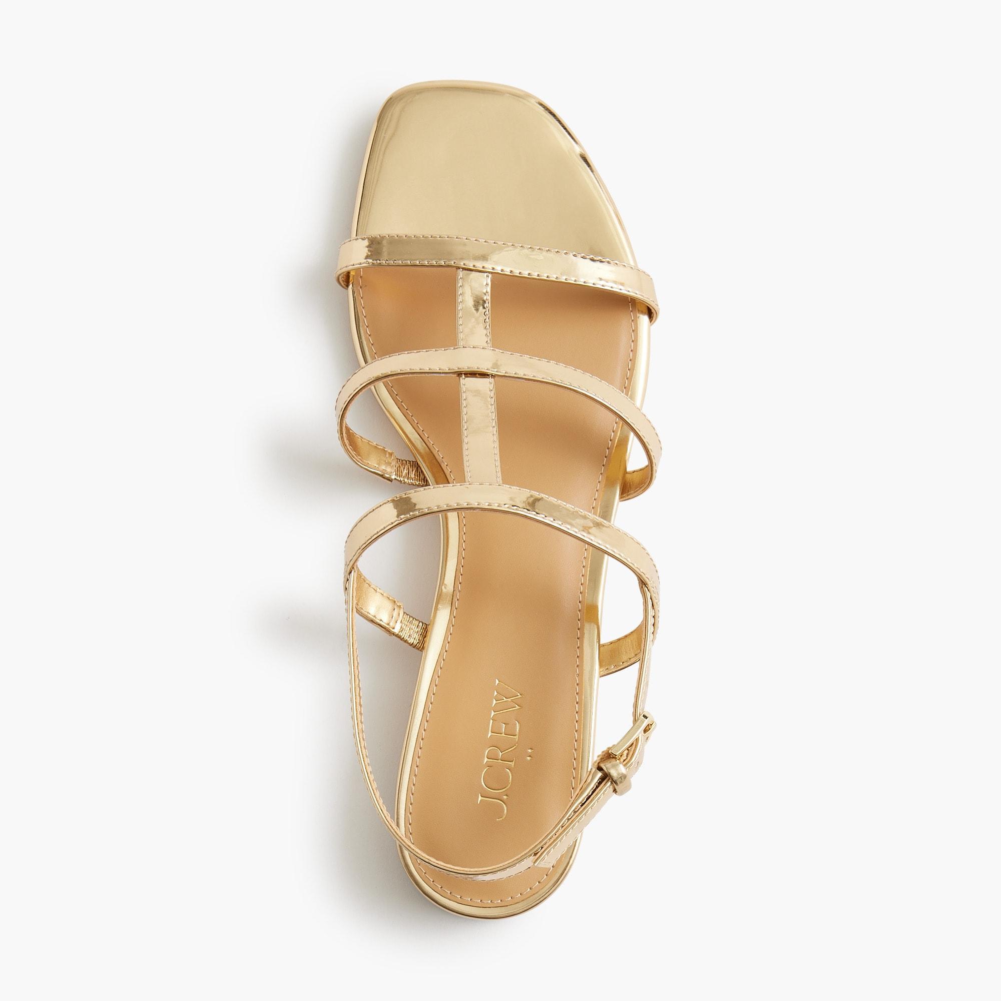Caged ankle-strap sandals Product Image
