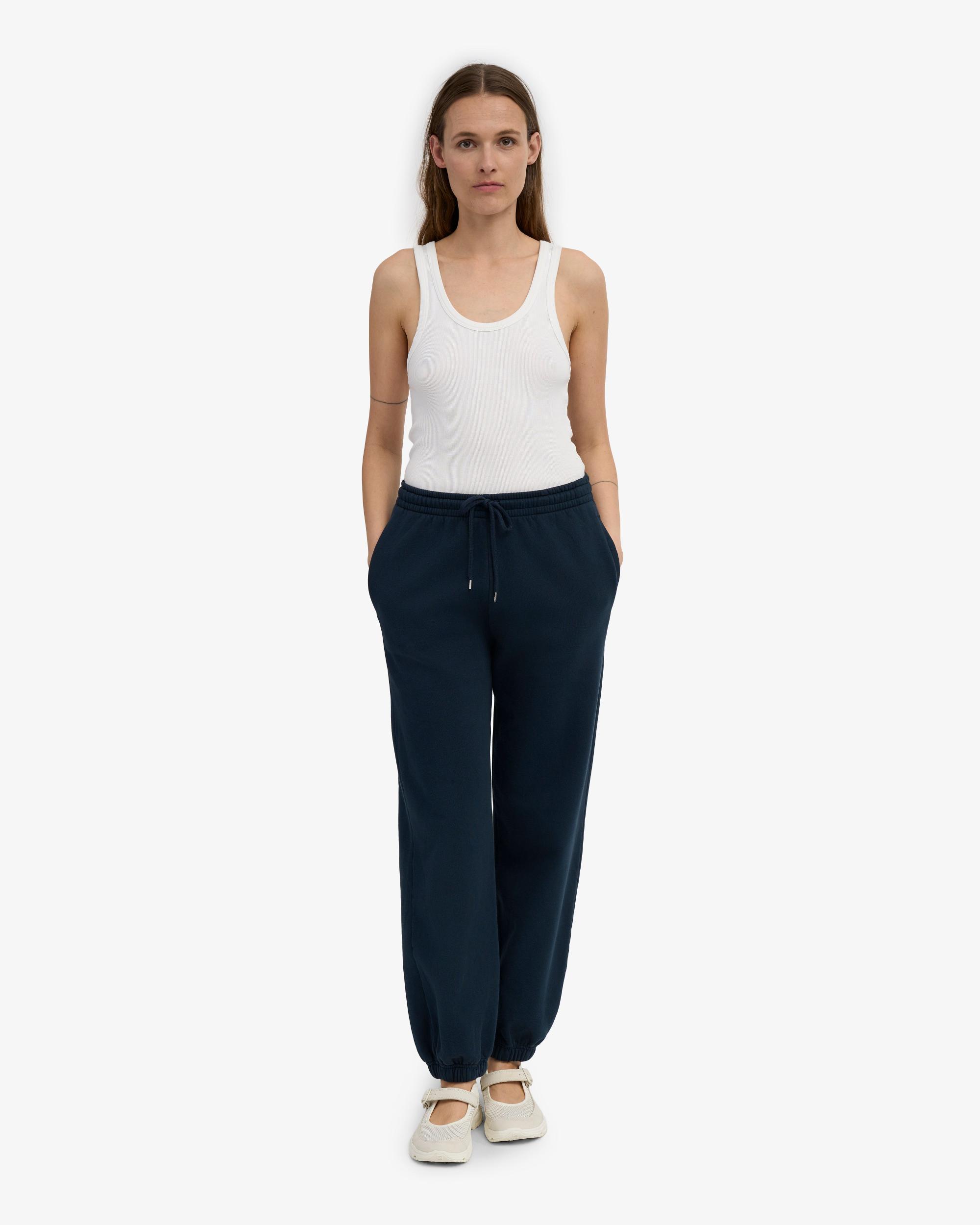 Organic Relaxed Sweatpants - Emerald Green Product Image