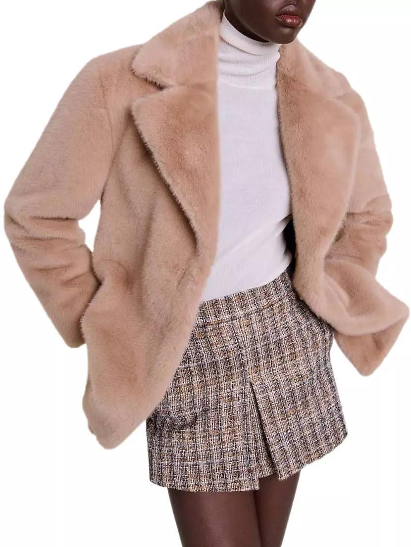 Faux Fur Coat Product Image