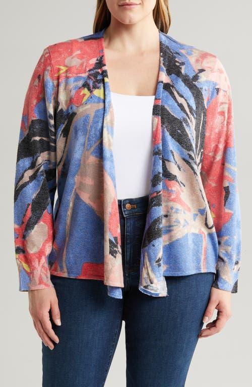 Womens Dreamscape 4-Way Printed Cotton-Blend Cardigan Product Image