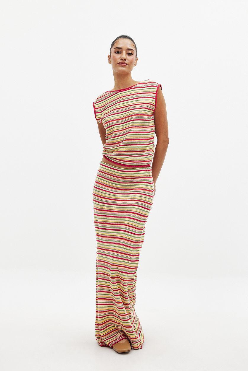 Knitted Maxi Skirt Product Image